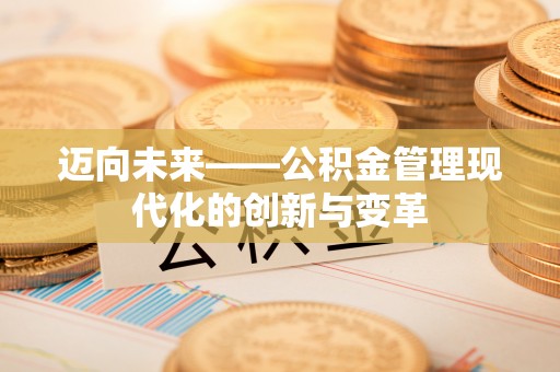 孝昌迈向未来——公积金管理现代化的创新与变革