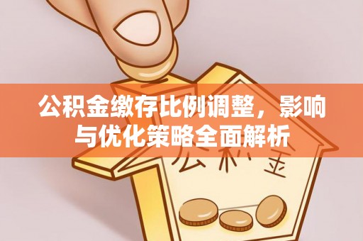 孝昌公积金缴存比例调整，影响与优化策略全面解析