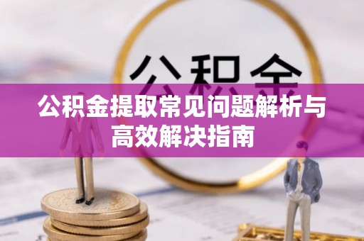 孝昌公积金提取常见问题解析与高效解决指南